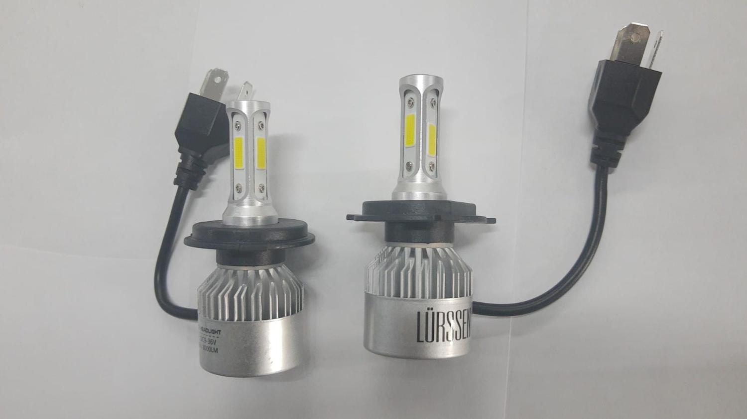KIT LED H4 6000K H/L LURSSEN 3 SIDED