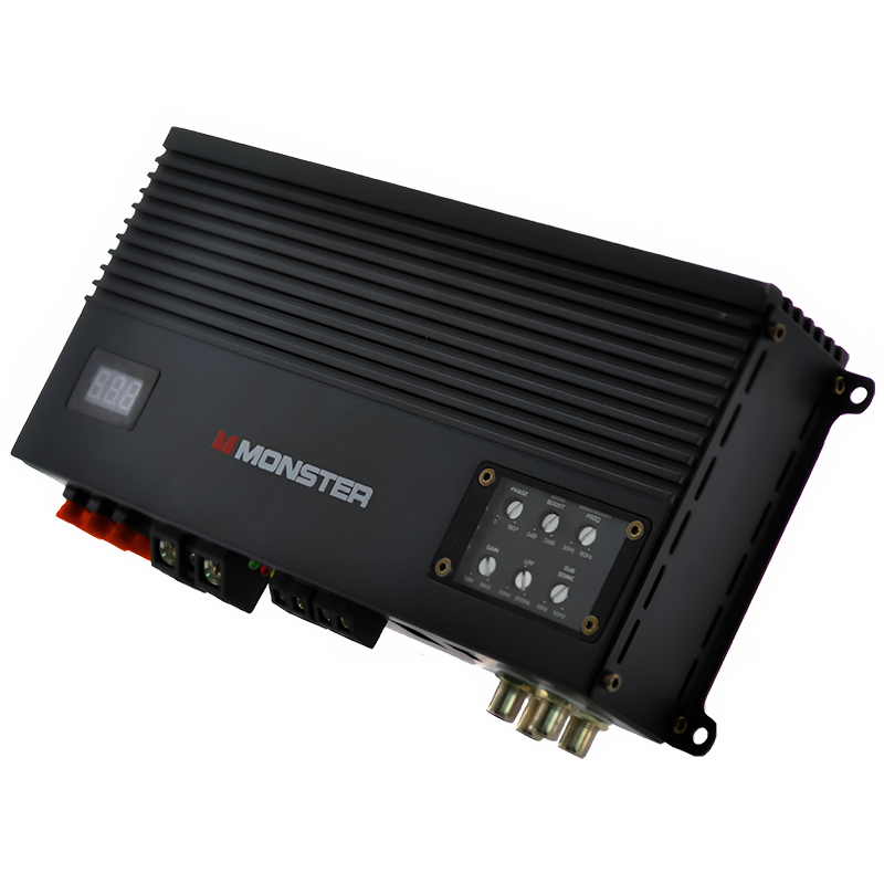 Amplificador 1x1000W RMS@1 Ohm Voltmeter