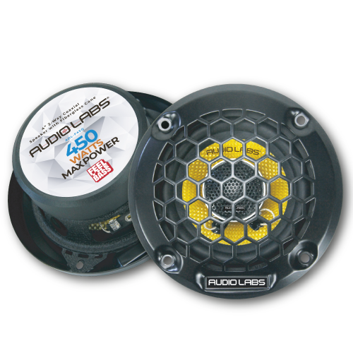 BOCINA DE 2VIAS 4"450W FIBRA DE VIDRIO