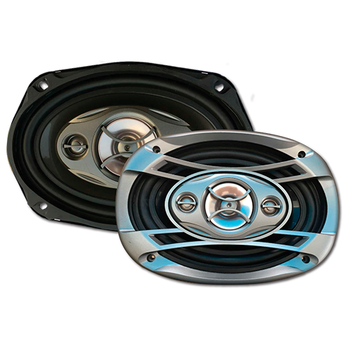 BOCINAS 6X9" 4 VIAS 70W RMS