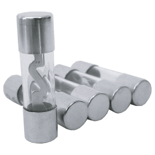 FUSIBLE DE BURBUJA 50 AMP PLATEADO 10pz