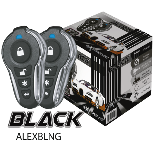 ALARMA BLACK N.G. 1VIA,17FUN,2CTR,315MHZ