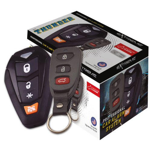 ALARMA THUNDER 1VIA,17FUNC,2CTRL.,433MHZ