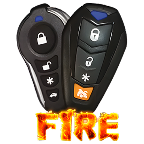 ALARMA FIRE 1VIA,17FUNC,2CTRLS,433MHZ