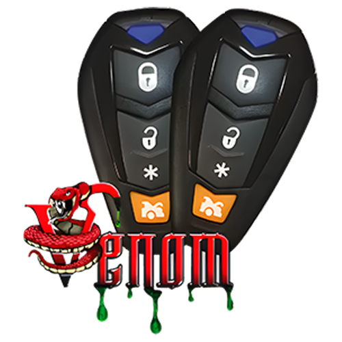 ALARMA VENOM 1VIA,17FUNC,2CTRLS,315MHZ