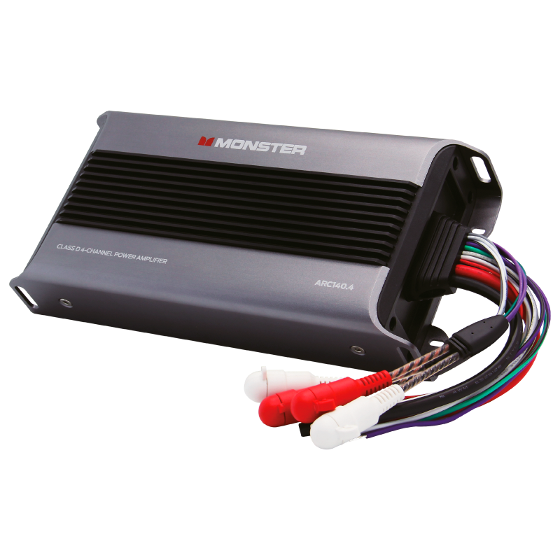 Amplificador marino mini 4x140W @4 Ohms