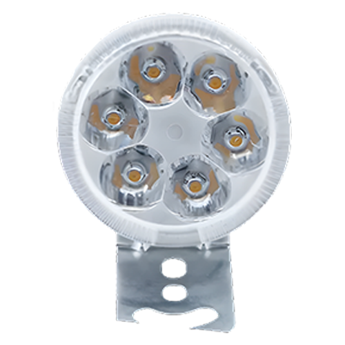 HEADLIGHT MOTO REDONDO WHITE 6LED 20W PZ