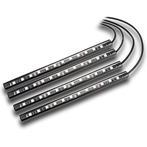 ROCK LIGHTS 4STRIP 12LEDS RGB PZ