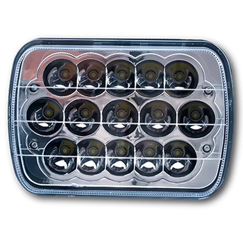FARO 15LED 7" 45W WHITE/ANGEL EYES YELLO