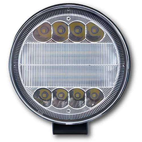 WORK LED 11CM WHITE+YELLOW 24LED 72W PZ