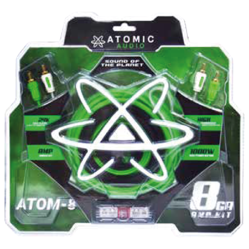 KIT DE CABLES ATOMIC CALIBRE 8