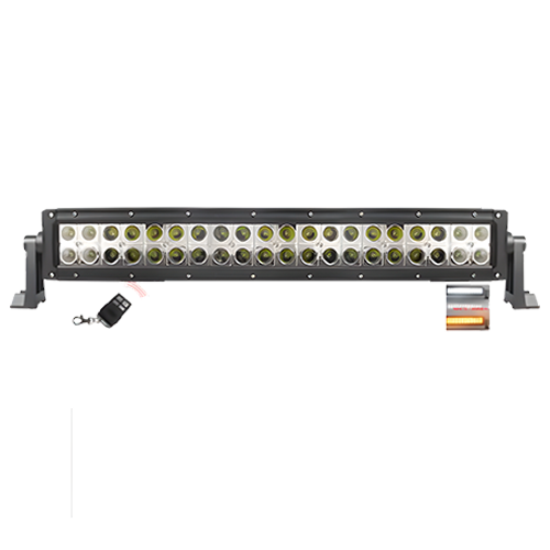 BARRA 40 LEDS BLANCO/AMBAR 21.5" 120W