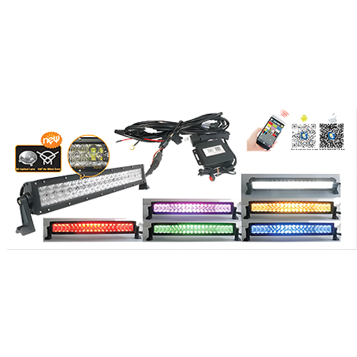 BARRA 80 LEDS RGB+APP 21.5" 128W