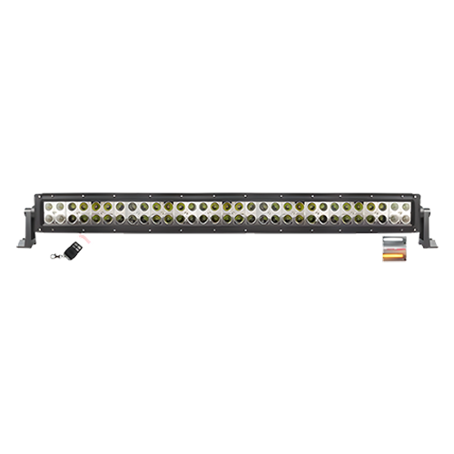 BARRA 60 LEDS BLANCO/AMBAR 31.5" 180W