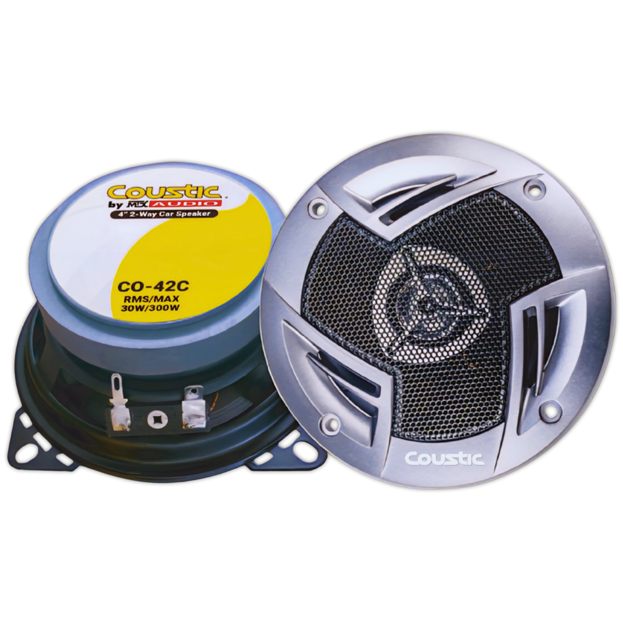 BOCINA COAXIAL DE 2 VIAS DE 4" 300W