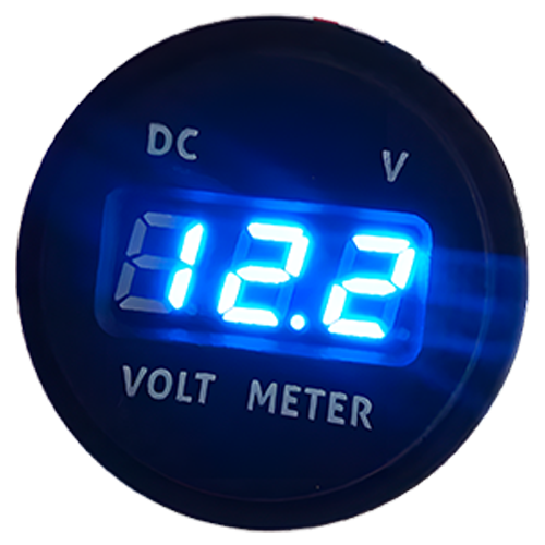 VOLTIMETRO DIGITAL PANTALLA AZUL