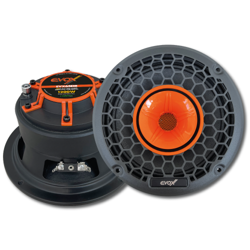 MEDIO CON DRIVER 6.5" 600/1200W @8+8ohms