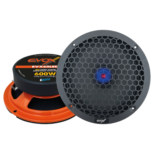 MEDIO RANGO CON LED 6.5" 300W/600W 8 Ohm