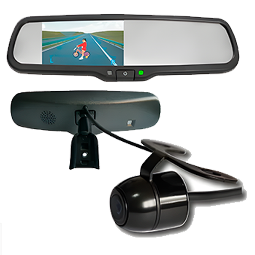 RETROVISOR OEM + CAMARA DE REVERSA