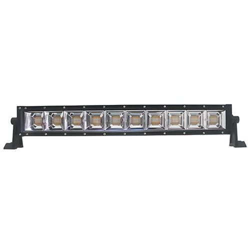 BARRA 180LEDS WHITE/AMBAR STROBE 21.5"