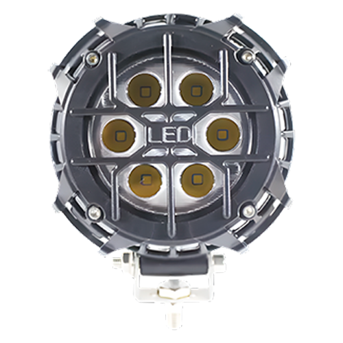 LED DE TRABAJO REDONDO 7 LEDS 35W PZ