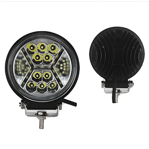 LED TRABAJO REDONDO DRL AZUL 4.5" 29W PZ