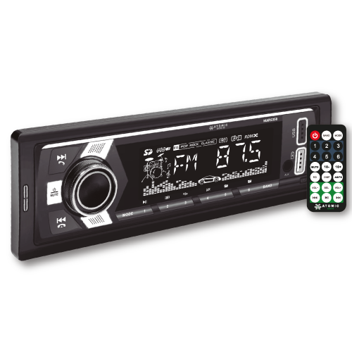 ESTEREO 1 DIN DETACH MP3 BT SD APP 4RCA