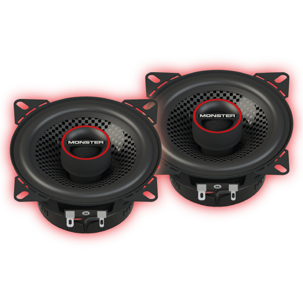 Bocina coaxial 4" 2 v�as 35/350W MAX