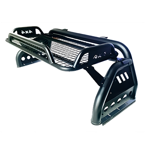 ROLL BAR NEGRO C/LUZ DE FRENO Y CANASTA