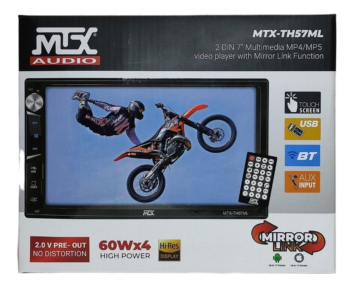 ESTEREO 2 DIN MP5 PANT LCD 7" ML 60WX4