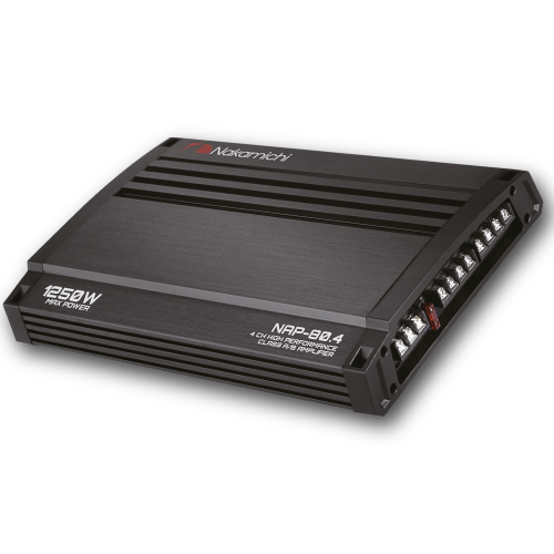 AMP CLASE A/B 80Wx4 @4 Ohms 1250W MAX