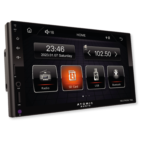 ESTEREO 2 DIN 7" ML MP5 BT USB SD +CAM
