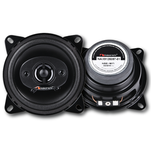 BOCINA COAXIAL 4" SLIM 4 VIAS 40W/400MAX