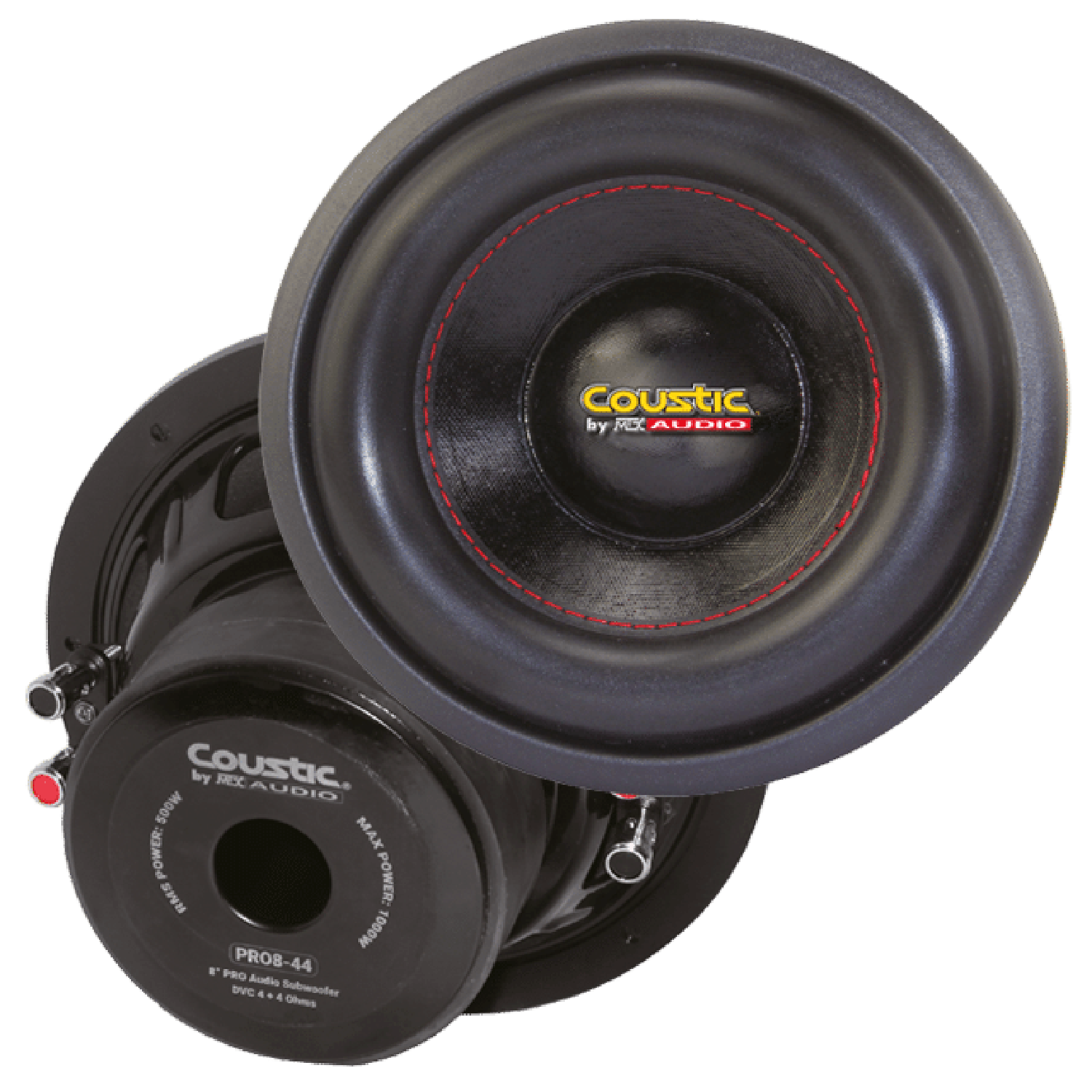 SUBWOOFER 8" DVC 500W / 1000W MAX 4ohms