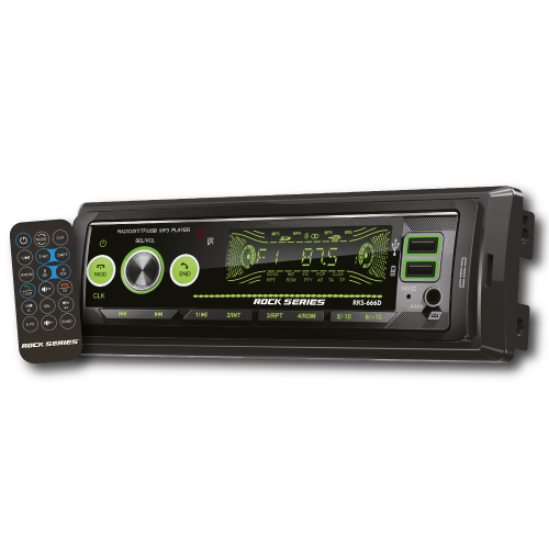 ESTEREO 1 DIN 4RCA-2V 2USB BT AUX COLORS