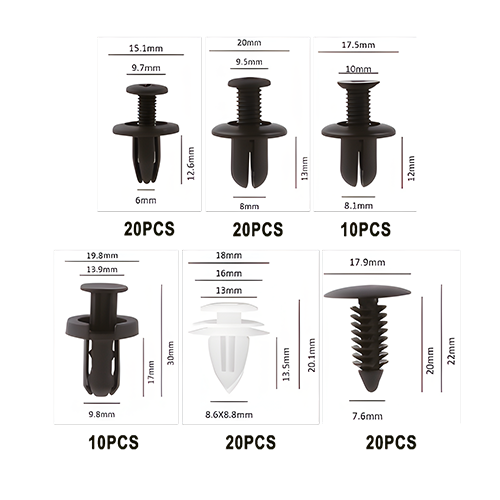 CAJA C/100 CLIPS PARA AUTO SURTIDO PZ