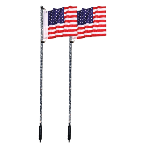 ANTENA CON LUZ LED 1.2Mts 120 FUNC. /APP