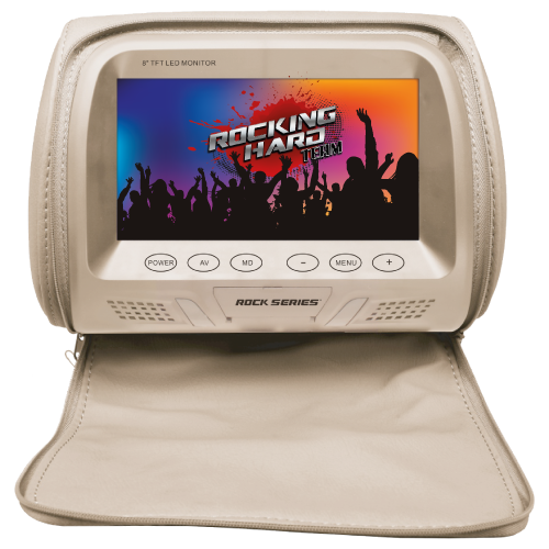 CABECERAS 8" TOUCH ZIPPER BEIGE PAR