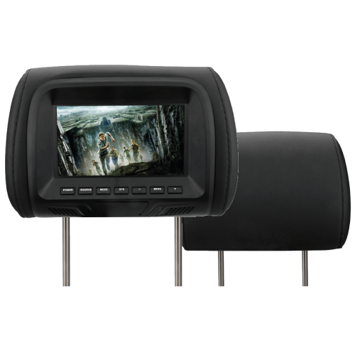 CABECERAS CON MONITOR 7" NEGRO PAR