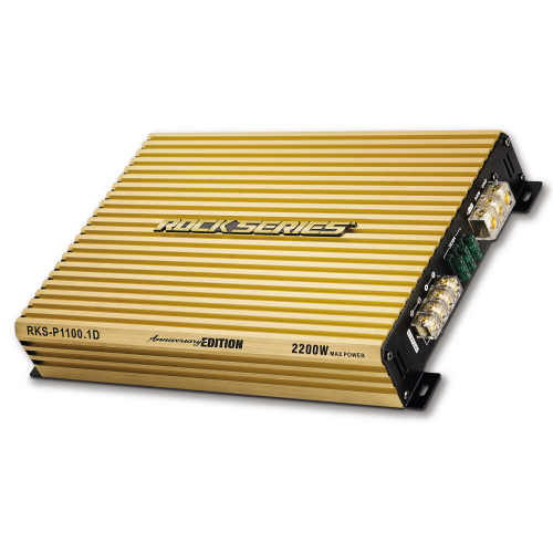 AMP 1CH 1100W @ 1 Ohm 2200W MAX GOLD