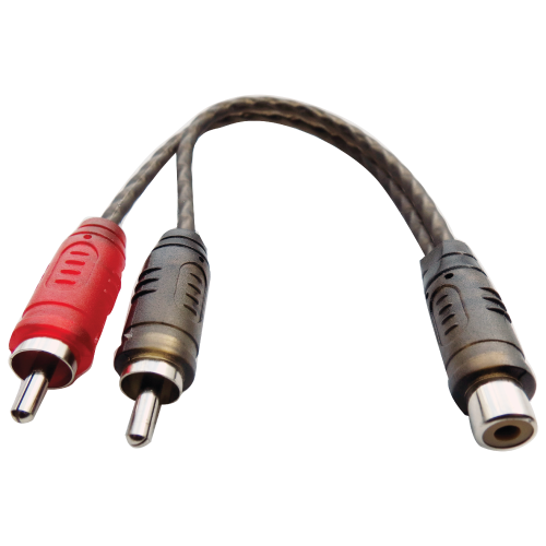 RCA CABLE 1 HEMBRA 2 MACHOS 10 PACK