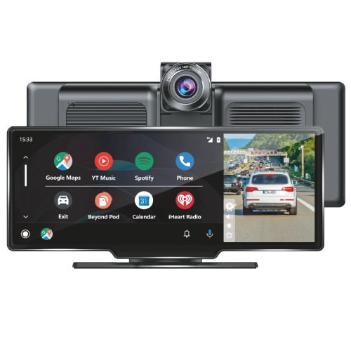 PANTALLA 10" CP/AA 2DVR CAMs PZ