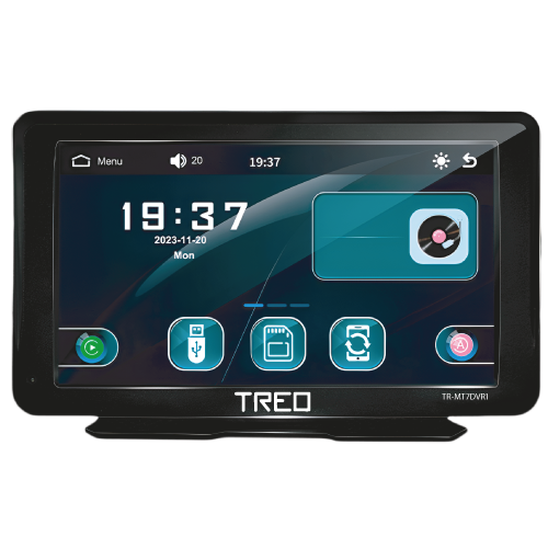 PANTALLA 7" CP/AA 1DVR CAM PZ
