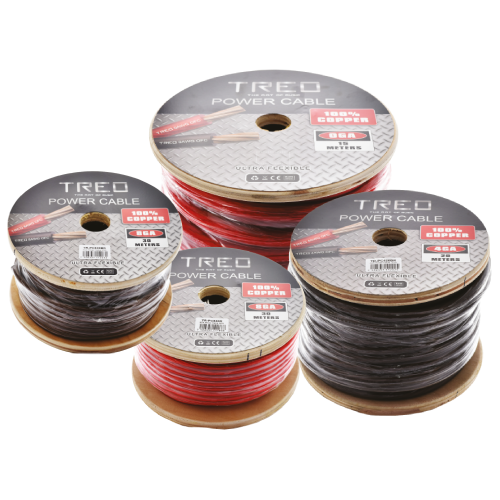 POWER CABLE CAL 0 15 MTS ROJO 100%COBRE