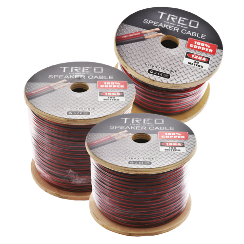 SPEAKER CABLE CAL18 100MTS 100% COBRE