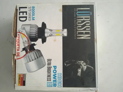 KIT LED 9006 6000K LURSSEN 2 SIDED